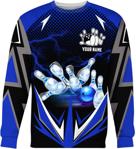 Intenprints Personalized Bowling Shirt Custom Bowling Shirts Bowling Gift Bowling Shirts for Women & Men Bowling Shirt Team