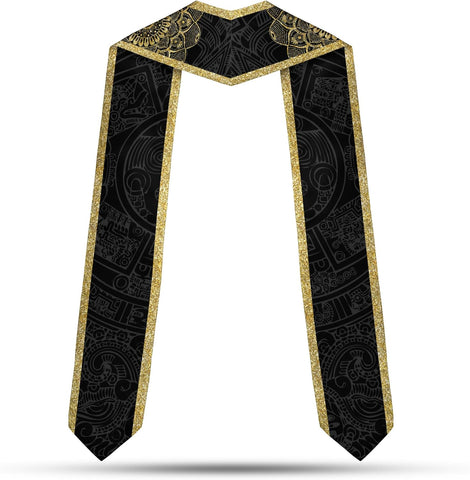 Custom Mexican Graduation Sash, Mexico Graduation Stole Customize Photo, Mexican American Flag Graduation Sash 2025