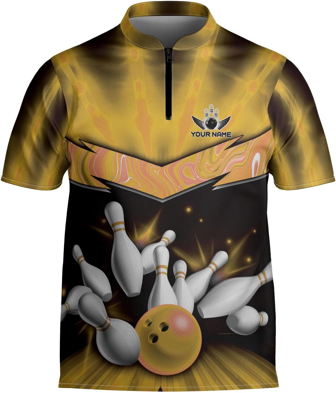 mostprints Personalized Bowling Jersey Gift 3D Custom Bowling Shirts for Team Name Bowl Bowler Shirt Unisex Cool Men Women