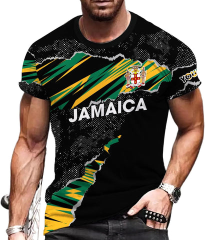 Mostprints Personalized Jamaica Hoodie Camisa Jamaica Hoodies Jamaica Sweaters Shirts Men & Women Jamaican Pride Shirt Gifts