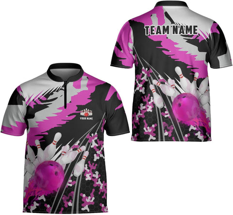 Mostprints Personalized Name Bowling Jersey 3D, Custom Bowling Shirts for Team, Bowling Shirt Unisex for Men & Women4