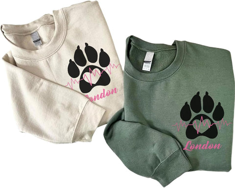 Personalized Veterinarian Embroidered Sweatshirt, Custom Vet Tech Shirt, Veterinary Technician Week Gifts, Veterinary Gifts