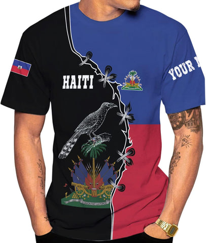Personalized Haiti Shirt Haiti Tshirt Haiti Shirts for Men & Women Haitian Pride Tshirt Haiti t Shirt Haiti Gifts Tee