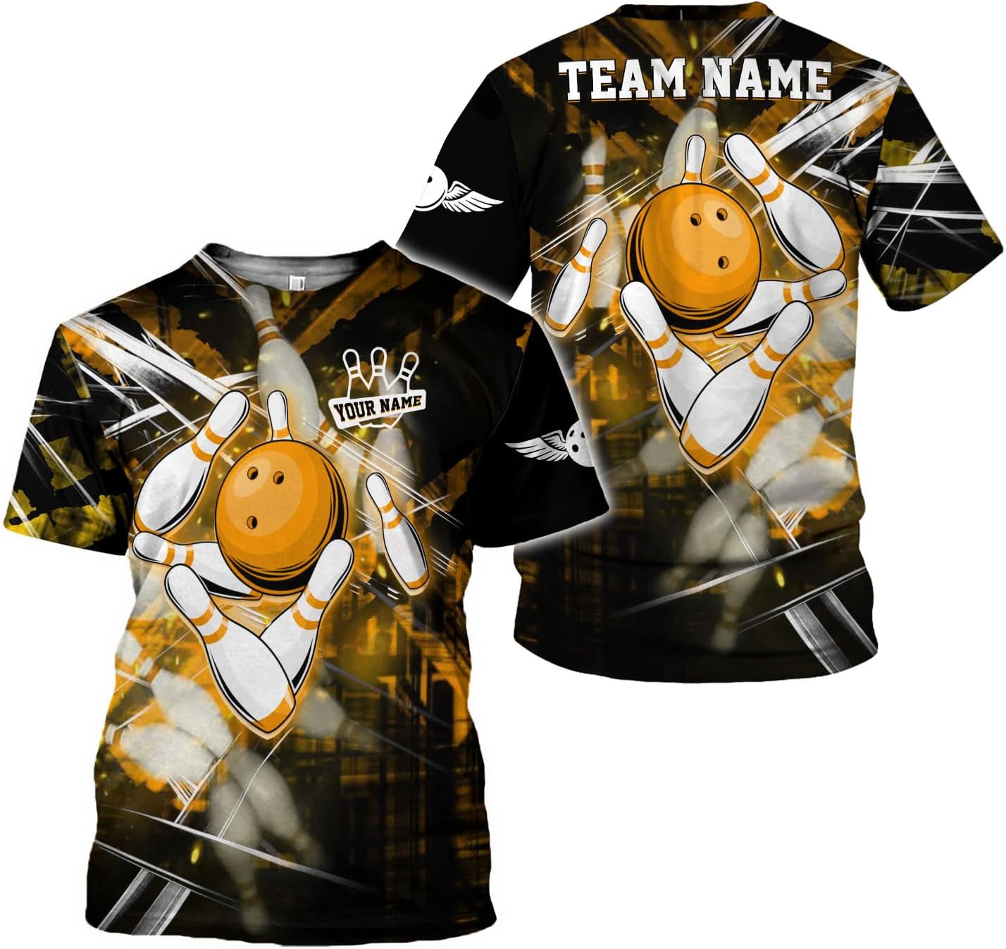Mostprints Personalized Name Bowling Shirts for Men and Women 3D, Bowling Shirts for Team Bowling, Bowling Shirts Gift