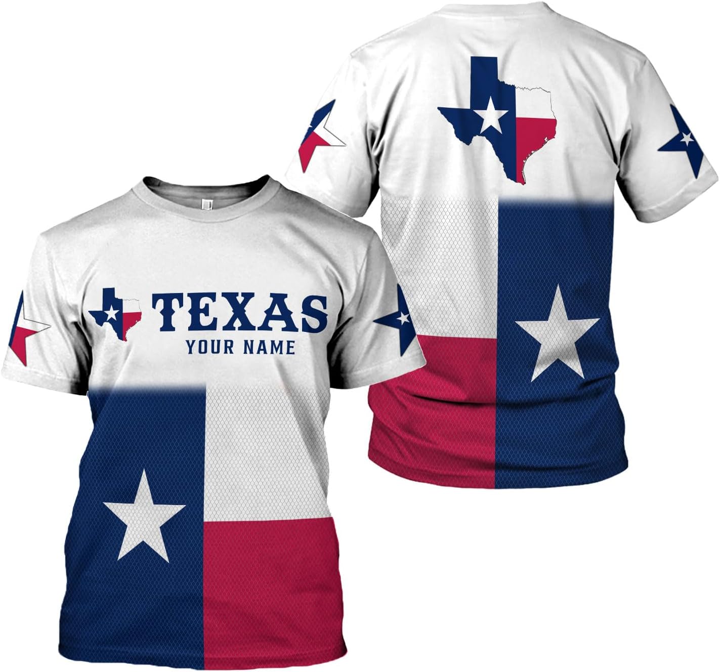 Mostprints Personalized Texas Flag Shirt and Map Dont Mess with Texas Customize Name Texas Shirts for Men Women Adult Size