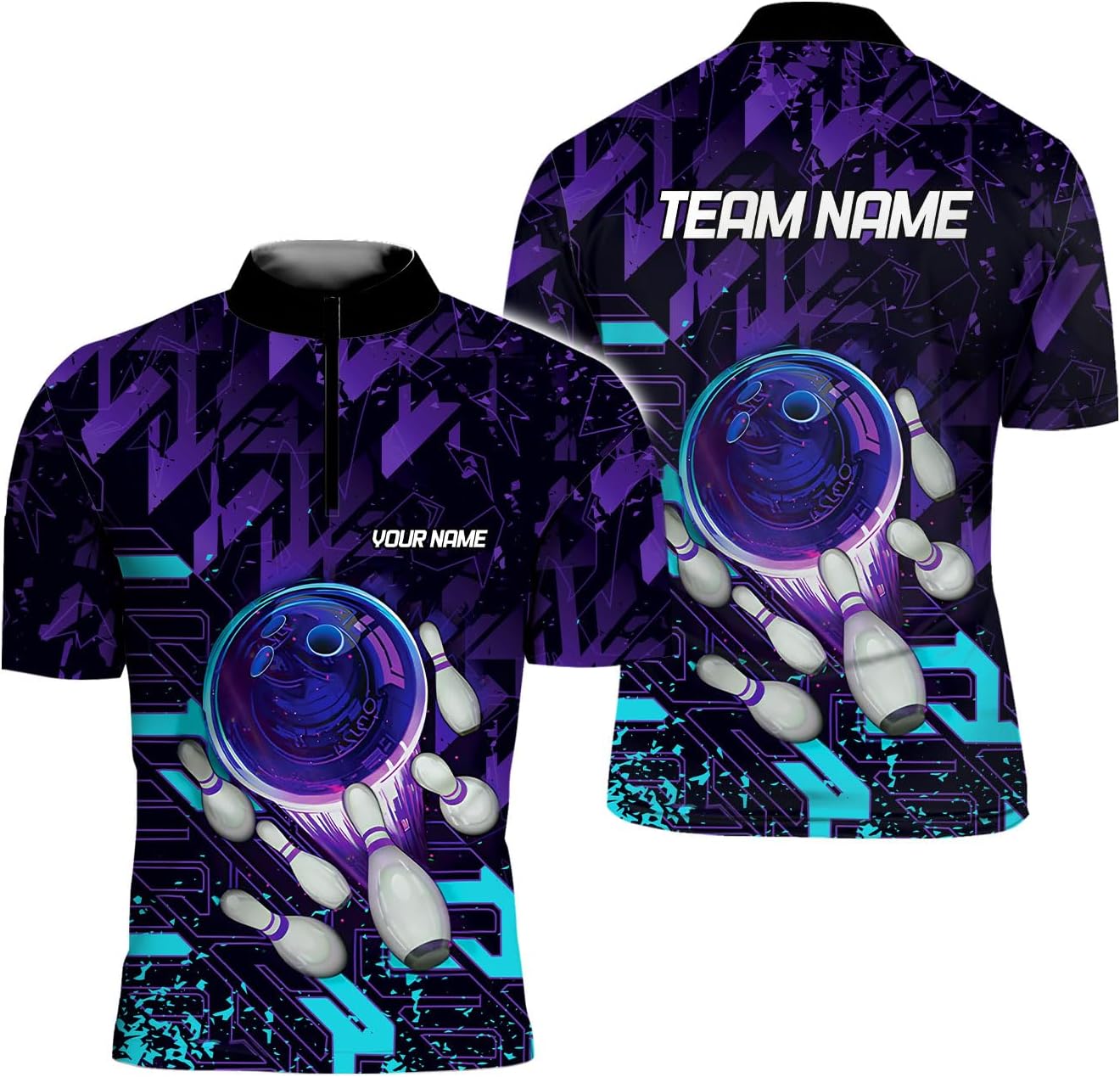 LigtHuy Personalized Bowling Jersey 3D, Bowling Shirts for Team, Bowling Shirt Unisex for Men Women, Bowling Shirts for Men 3