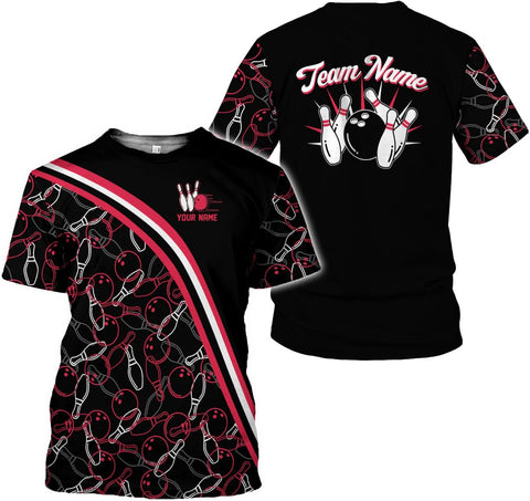 Podagree Personalized Name Bowling Shirts for Men and Women 3D, Bowling Shirts for Team Bowling, Bowling Shirts Gift