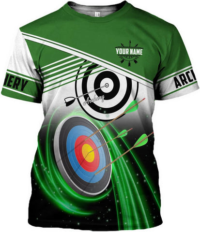 Personalized Men's Archery Shirts, Custom Name & Team Name Jerseys, S-5XL Polo Shirts