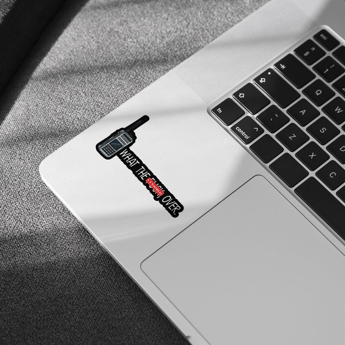 (3 Pcs) What The Fuck Over Sticker, Funny Stickers for Adults Dirty, WTF Sticker, Uncensored Adult Stickers - Stickers for Laptop Water Bottle Phone Car Window Helmet Vinyl Stickers 3 Inches (WTF 2)