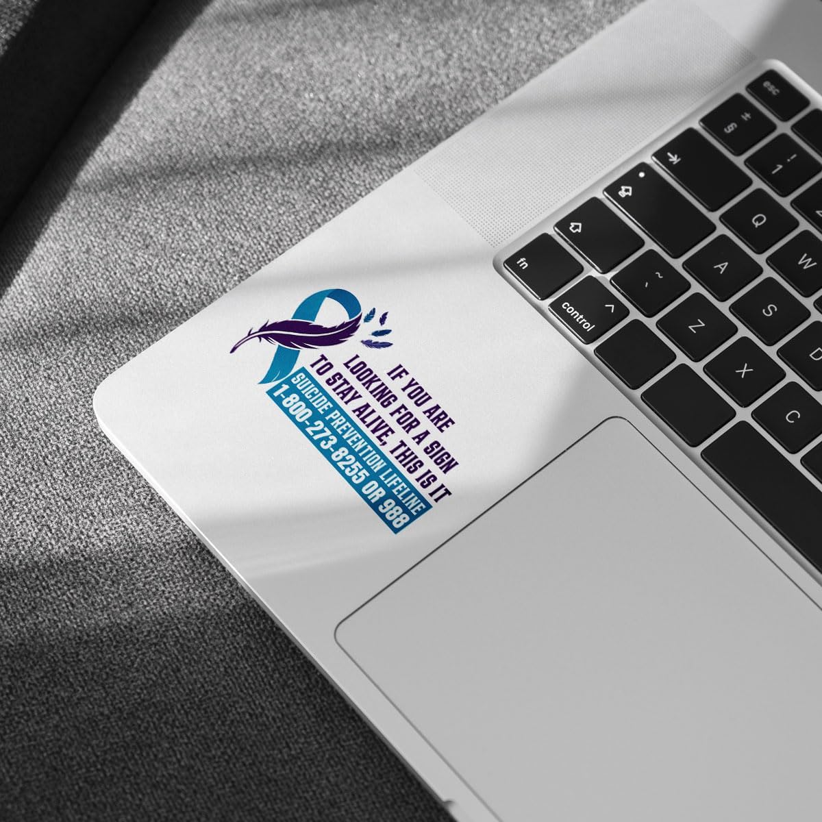 (3Pcs) If You are Looking for A Sign to Stay Alive This is It Sticker Suicide Prevention Awareness Stickers, Mental Health Sticker- Stickers for Laptop Water Bottle Phone Car Window Helmet (SC 2)