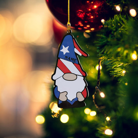 MAPrints Puerto Rico Acrylic 2D Flat Ornaments 2024, Puerto Rican Flag Ornament Christmas Decorations 2024, Puerto Rico Frog and Lighthouse Hanging Ornament, Gifts for Puerto Rico Lovers (PR 7)