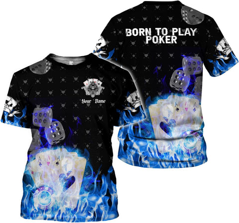 Royal Fight Personalized Poker Shirt 3D Funny Poker Shirt for Men Casino Poker Shirt Gifts Men Women Funny Poker Gift