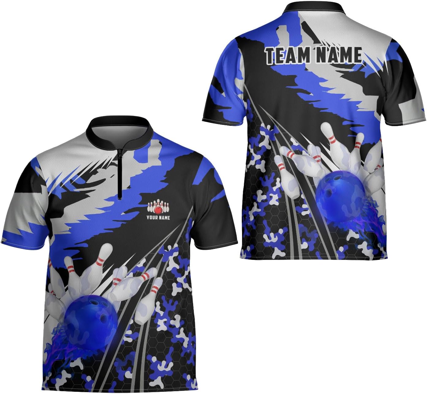 Mostprints Personalized Name Bowling Jersey 3D, Custom Bowling Shirts for Team, Bowling Shirt Unisex for Men & Women4