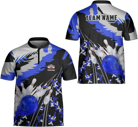 Mostprints Personalized Name Bowling Jersey 3D, Custom Bowling Shirts for Team, Bowling Shirt Unisex for Men & Women4
