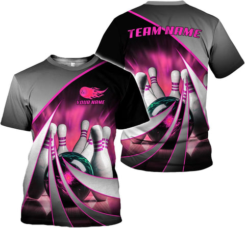 Rivelus Custom 3D Bowling Shirts Personalized for Men and Women - Unique Team Shirt & Gifts for Bowling Lovers