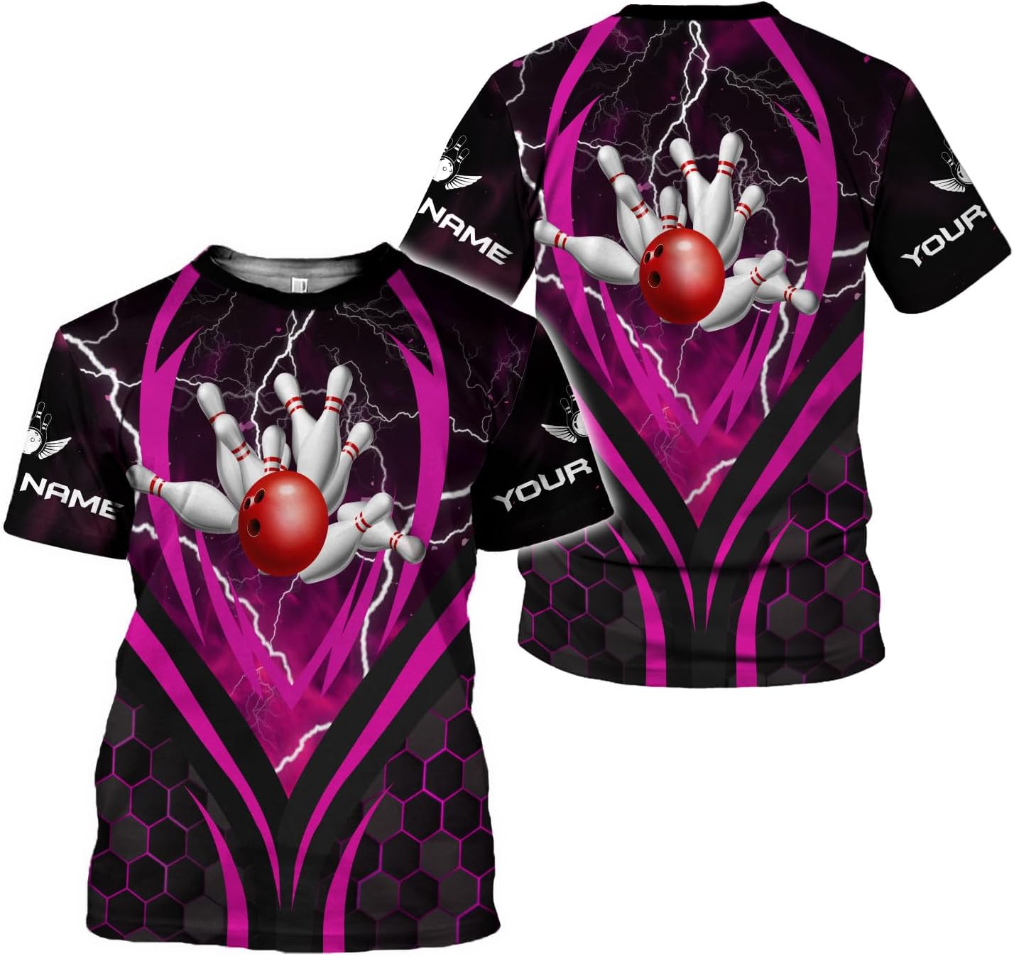 Mostprints Custom 3D Bowling Shirts Personalized for Men and Women - Unique Team Shirt & Gifts for Bowling Lovers