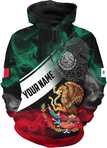 Personalized Name Mexican Shirts for Men, Customized Mexico Shirts for Men, Mexico Shirts for women Mexico Shirt Eagle Flag Mexican Eagle Unisex Shirt, Sweatshirt, Hoodie, Zip Hoodie AD666 Multicolor
