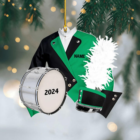 AOVL Custom Marching Band Ornament Music Ornament Marching Band Teacher Gifts Music Marching Band Gifts Band Director Gifts Music Ornament Marching Band Teacher Gifts Music (MB8)