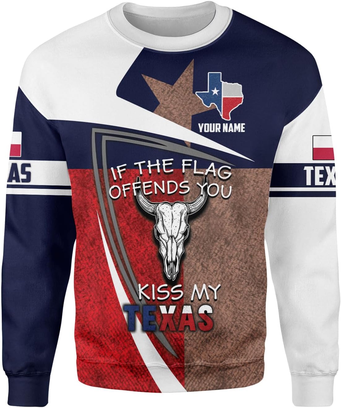 Mostprints Personalized Texas Flag Shirt and Map Dont Mess with Texas Customize Name Texas Shirts for Men Women Adult Size