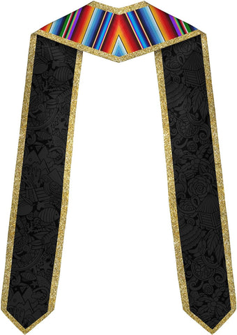 Pretyprints Honduran Graduation Sash, Custom Honduran American Flag Graduation Sash 2025, Honduras Graduation Stole