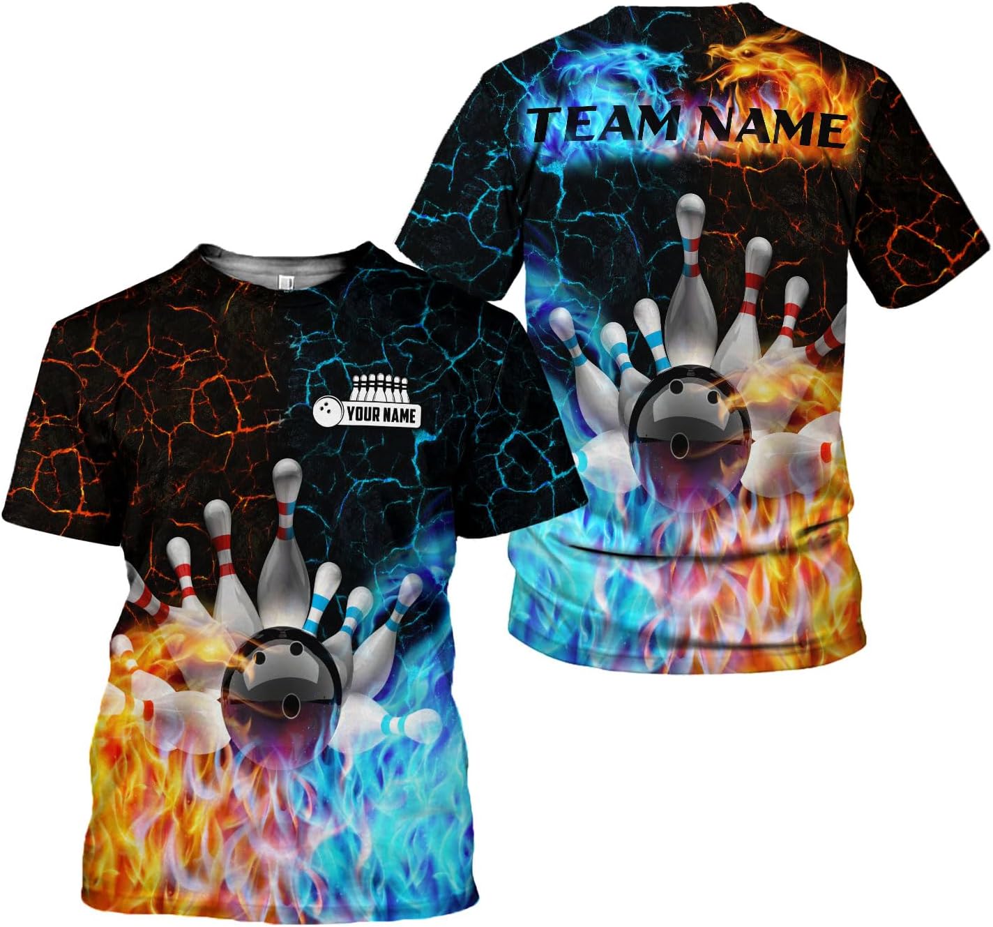 Custom Bowling Shirts, Personalized Name Bowling Shirts Unisex, Bowling Jerseys for Men & Women, Team Bowling Shirt Gift