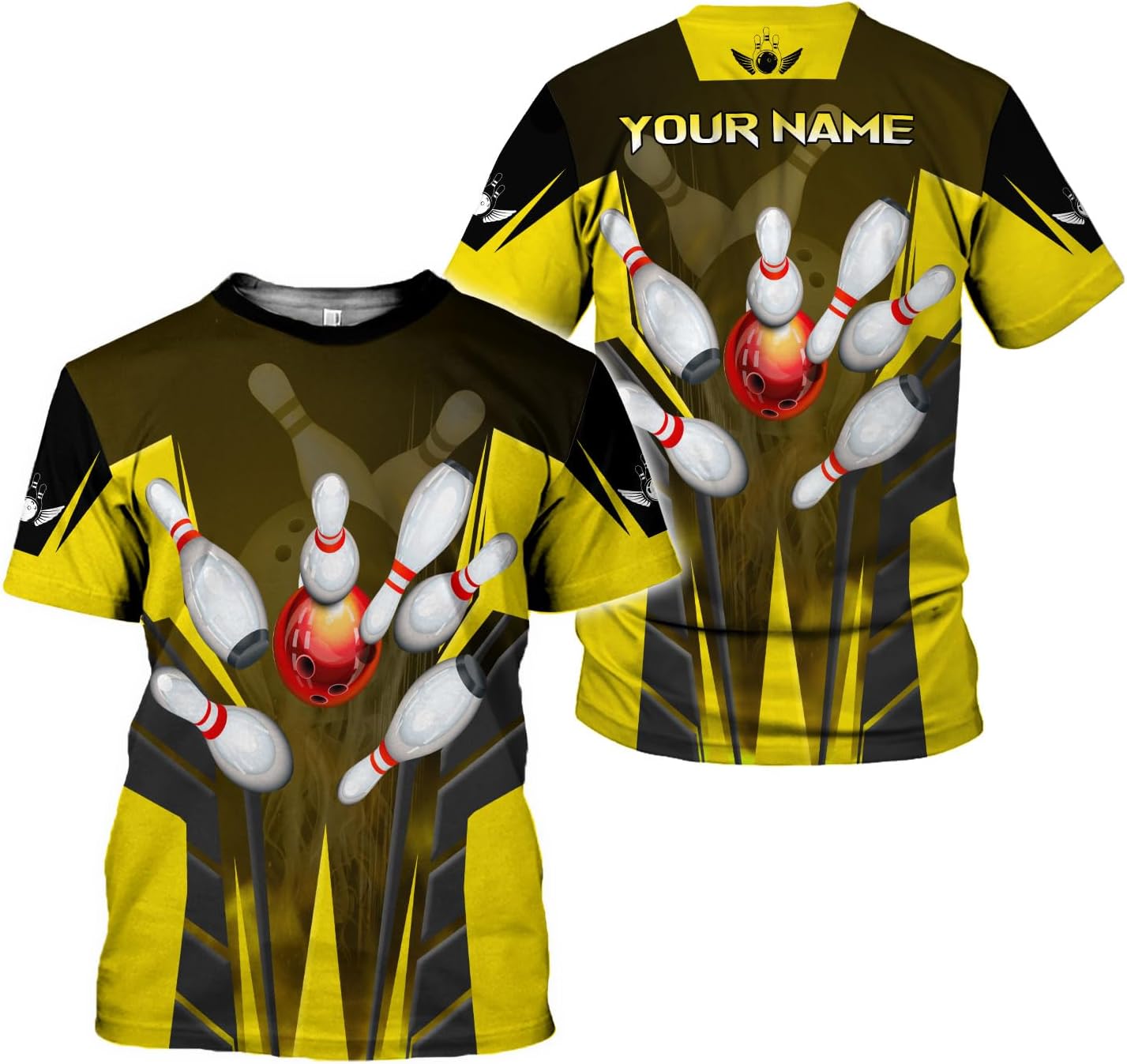 Rivelus Custom 3D Bowling Shirts Personalized for Men and Women - Unique Team Shirt & Gifts for Bowling Lovers
