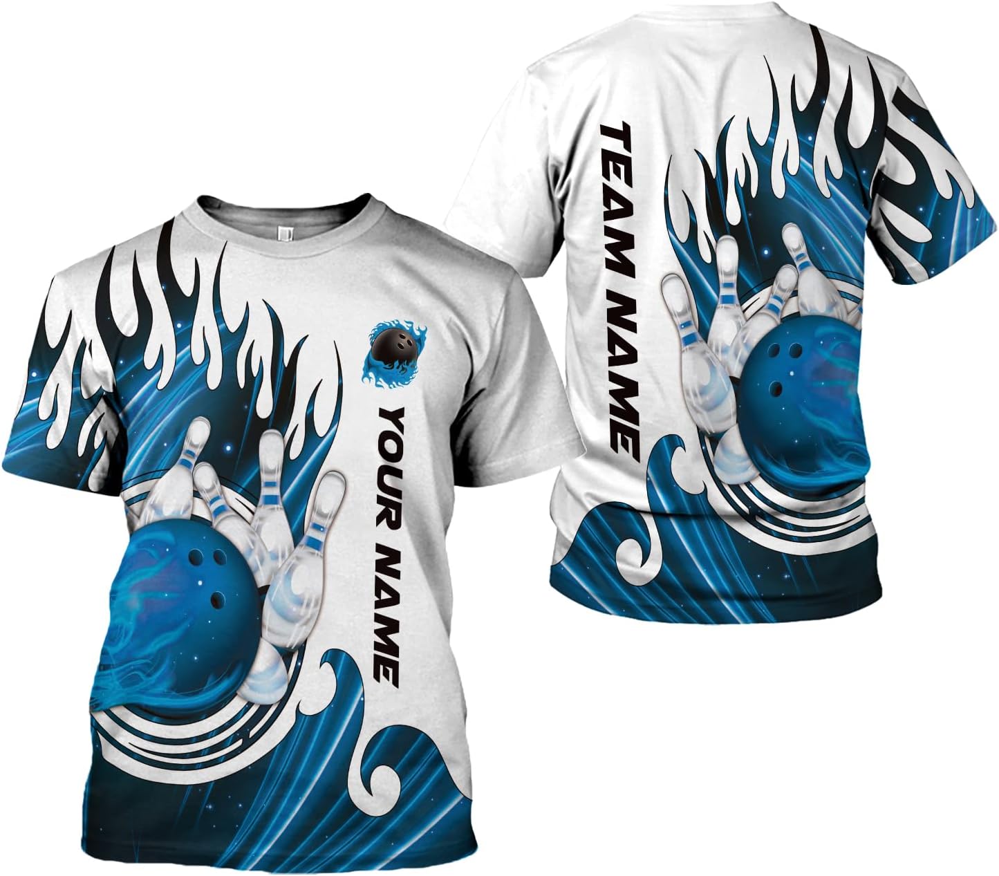 AOVL Custom Bowling Shirts for Men Bowling Shirts Bowling Shirts Unisex Bowling Jerseys for Men Custom Bowling Shirts for Men