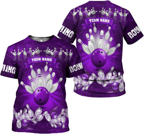 Custom Bowling Shirts, Personalized Name Bowling Shirts Unisex, Bowling Jerseys for Men & Women, Team Bowling Shirt Gift