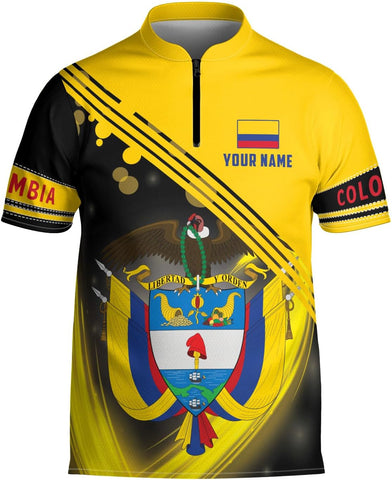 Mostprints Customized Colombia Jersey Shirt for Men Women Personalized Colombia Jerseys with Name Colombian Unisex Shirts