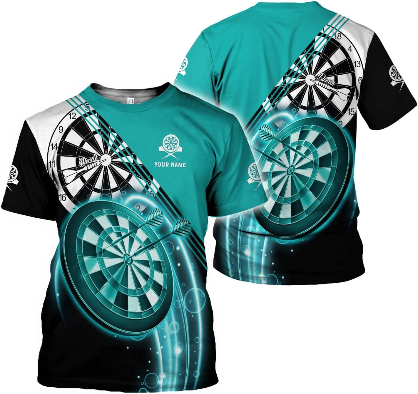 Personalized Dart Shirts, Darts Shirts for Men, Darts Beer Blue, Darts Shirts for Men, Darts Summer Tshirt, Dartboard Shirt