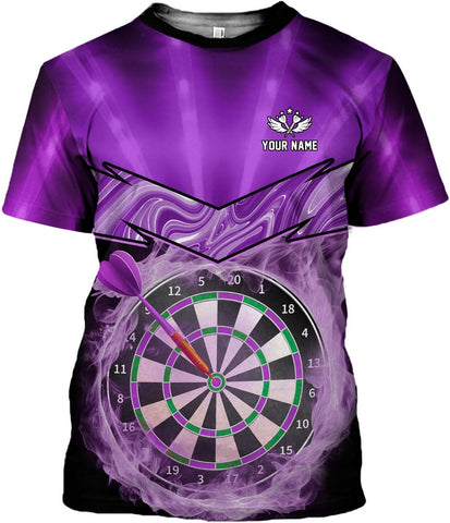 mostprints Personalized Dart Shirts, Darts Shirts for Men, Dart Jerseys for Teams, Dartboard Players Shirt Darts Board Gift