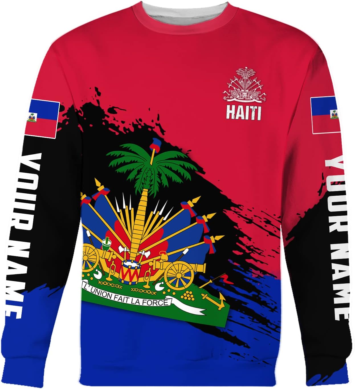 Personalized Haiti Shirt Custom Haiti Flag Shirt for Men and Women, Haitians Pride Shirt, Haitians Shirt