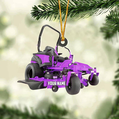Personalized Lawnmower Ornaments 2024, Landscaper Christmas Ornament Lawnmower Ornament, Lawnmower Christmas Ornament Lawn Mower Ornaments Lawn Mower Riding Ornament Tree Hanging Xmas Gift (LM11)