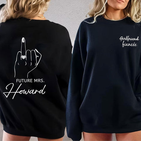 mostprints Custom Photo Sweatshirt, Matching Couple Sweatshirts, Personalized Matching Sweatshirt For Couples Gift Shirt