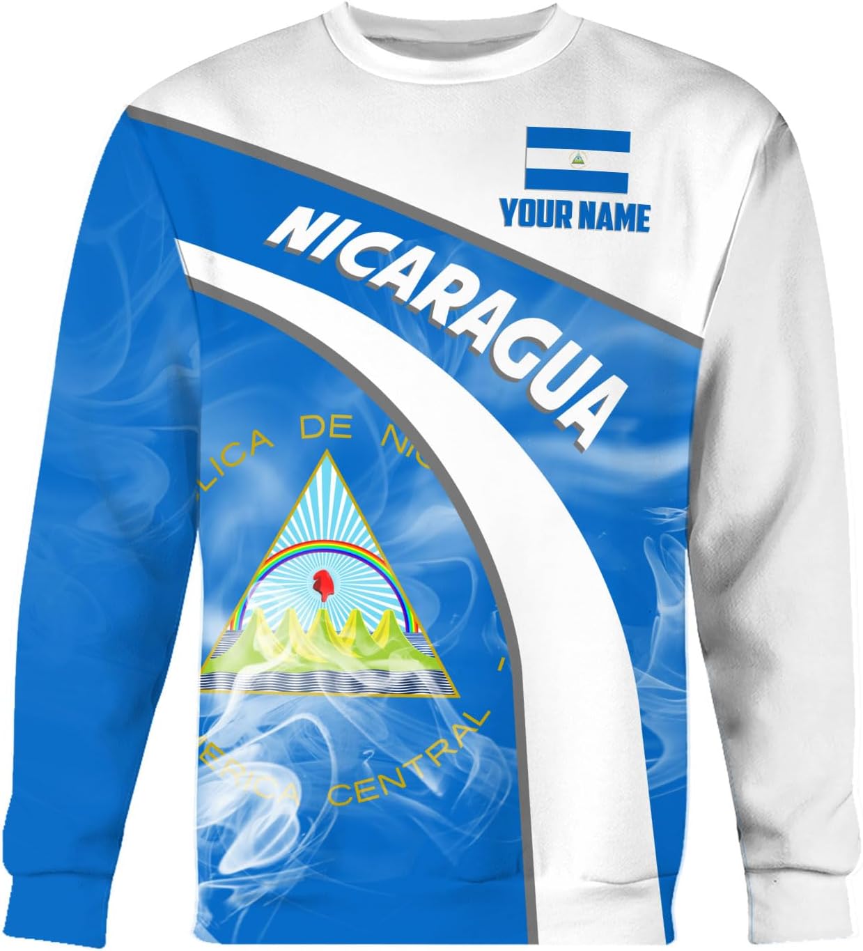 Personalized Nicaragua Shirt Custom Nicaragua Flag Lion Shirt for Men & Women Nicaraguan Camisas T-Shirt, Nicaragua Tshirt