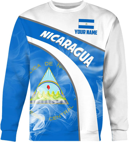 Personalized Nicaragua Shirt Custom Nicaragua Flag Lion Shirt for Men & Women Nicaraguan Camisas T-Shirt, Nicaragua Tshirt