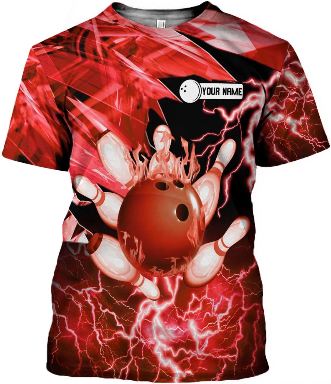 Intenprints Personalized Bowling Shirt Custom Bowling Shirts Bowling Gift Bowling Shirts for Women & Men Bowling Shirt Team