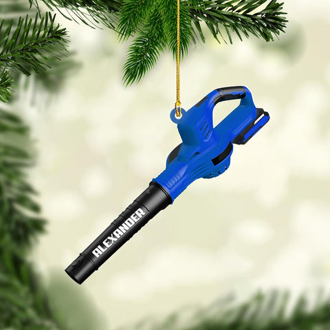 Royal Fight Custom Leaf Blower Christmas Ornament 2024 Leaf Blowers Ornament for Christmas Tree Decor Hanging Leaf Blower Ornament Lover Gift Xmas Leaf Blowers Gift Xmas (OLB12)