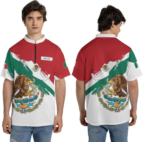 Mostprints Personalized Name Mexican Jersey Shirts for Men, Customized Mexico Shirts for Men, Mexico Shirts for Men, Women1