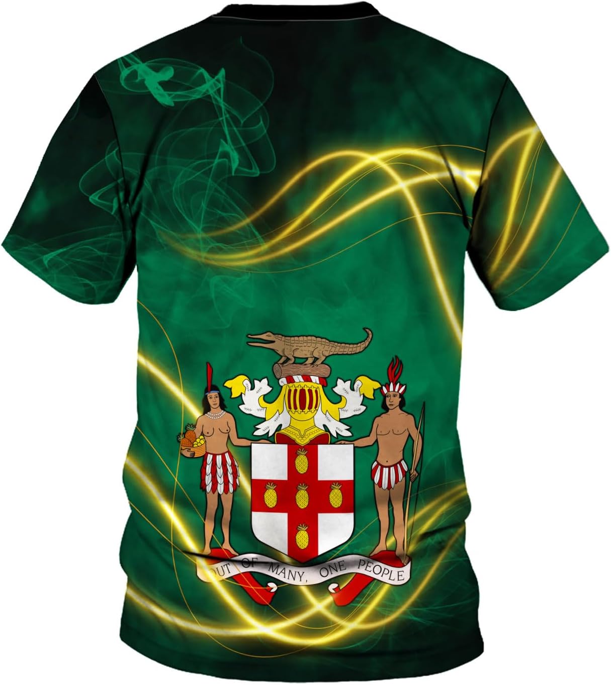 Personalized Jamaica Shirt Custom Jamaica Flag Lion Shirt for Men and Women, Jamaican Pride T-Shirt, Jamaica Tshirt Jamaicana