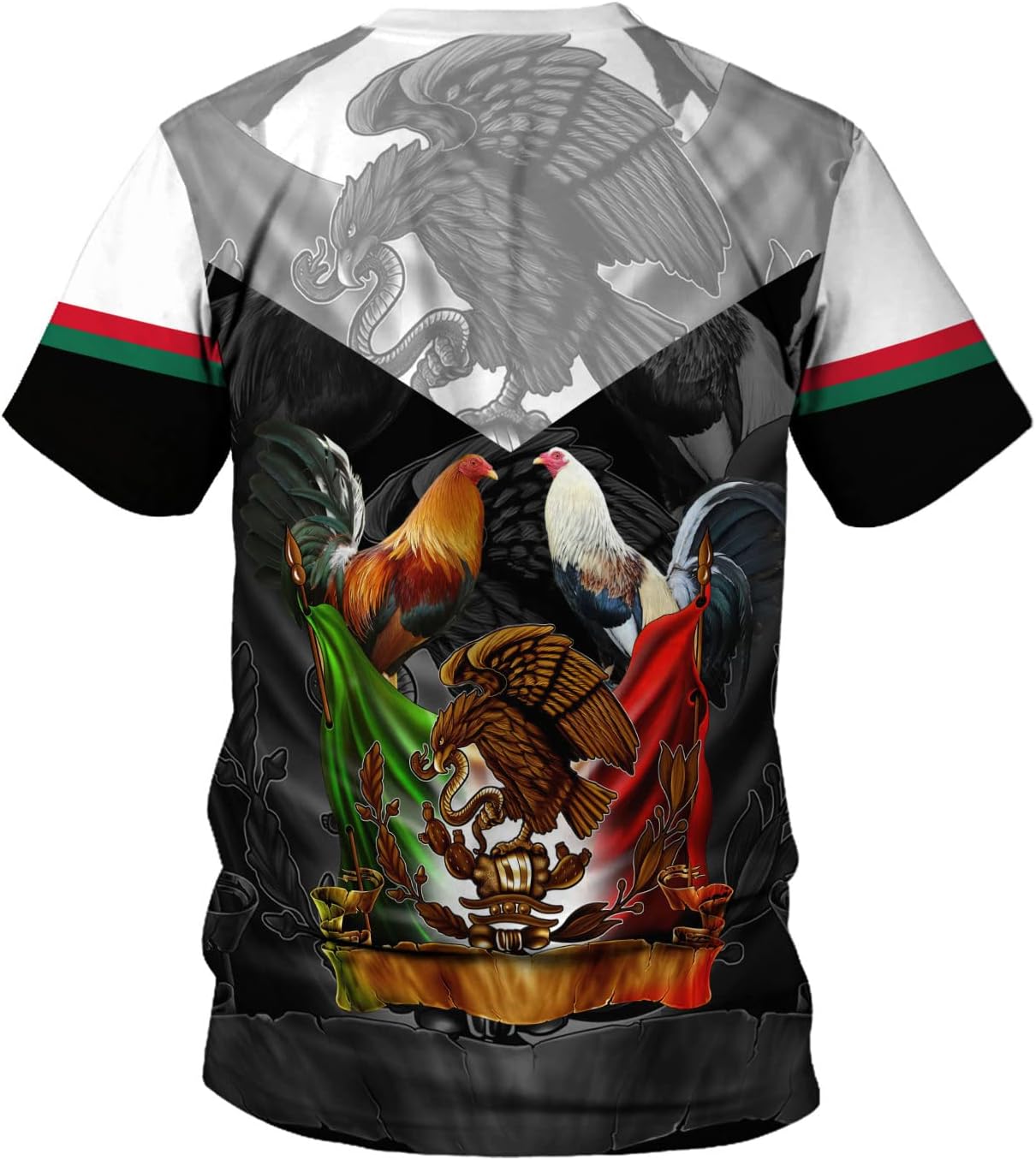 Mostefy Personalized Name Mexican Shirts for Men 3D, Customized Mexico Shirts for Men, Mexico Shirts for Women Mexico Shirt