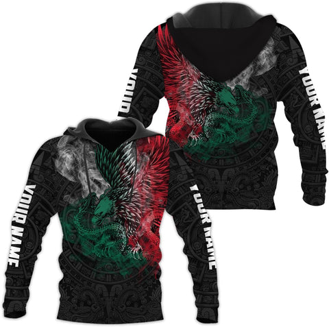 RoyalBro Personalized Mexico Shirt, Camisas de Mexico Customized Mexican Shirts Mexican Flag Mexico 3D Shirt for Men Women