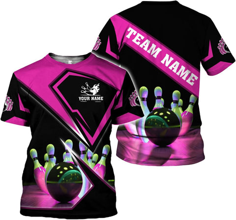 Mostprints Custom 3D Bowling Shirts Personalized for Men and Women - Unique Team Shirt & Gifts for Bowling Lovers
