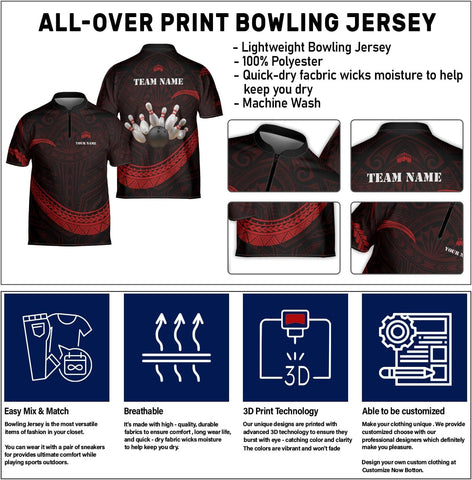 Pretyprints Personalized Name Bowling Baseball Jersey, Bowling Shirts for Men, Bowling Jerseys for Team, Bowling Shirts