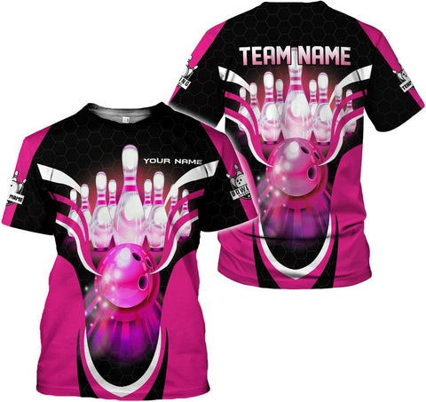 Mostprints Custom 3D Bowling Shirts Personalized for Men and Women - Unique Team Shirt & Gifts for Bowling Lovers