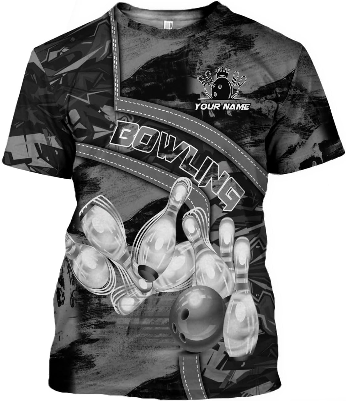 Intenprints Personalized Bowling Shirt Custom Bowling Shirts Bowling Gift Bowling Shirts for Women & Men Bowling Shirt Team