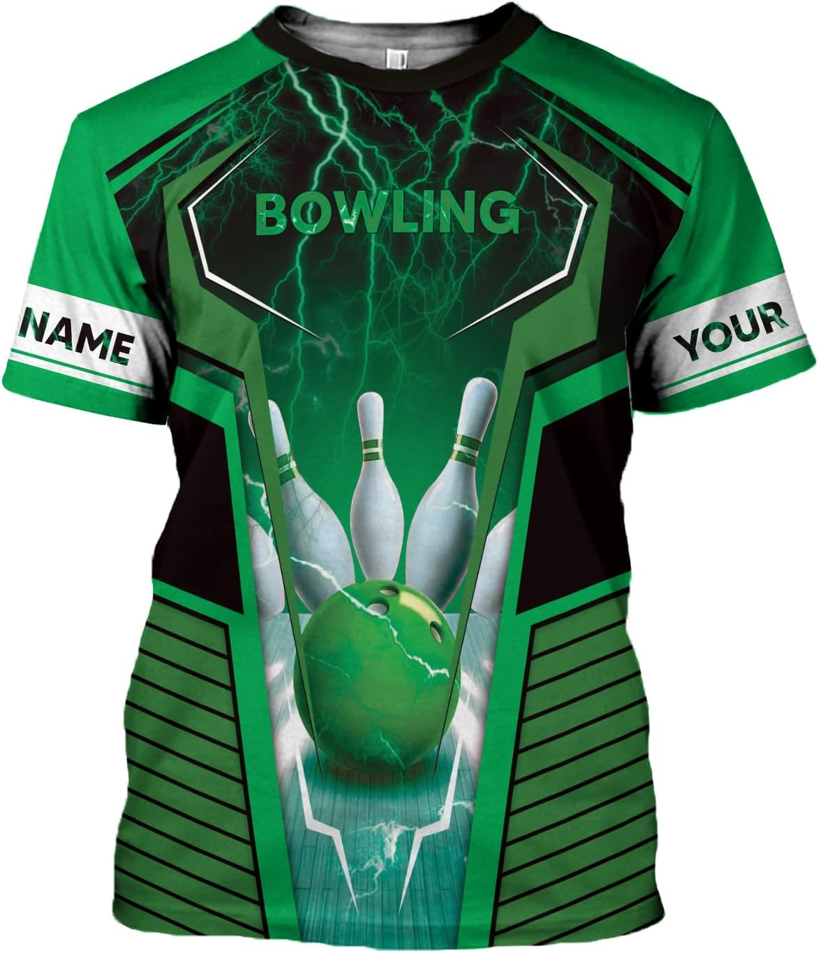 Podagree Personalized Name Bowling Shirts for Men and Women 3D, Bowling Shirts for Team Bowling, Bowling Shirts Gift