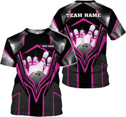 Mostprints Custom 3D Bowling Shirts Personalized for Men and Women - Unique Team Shirt & Gifts for Bowling Lovers
