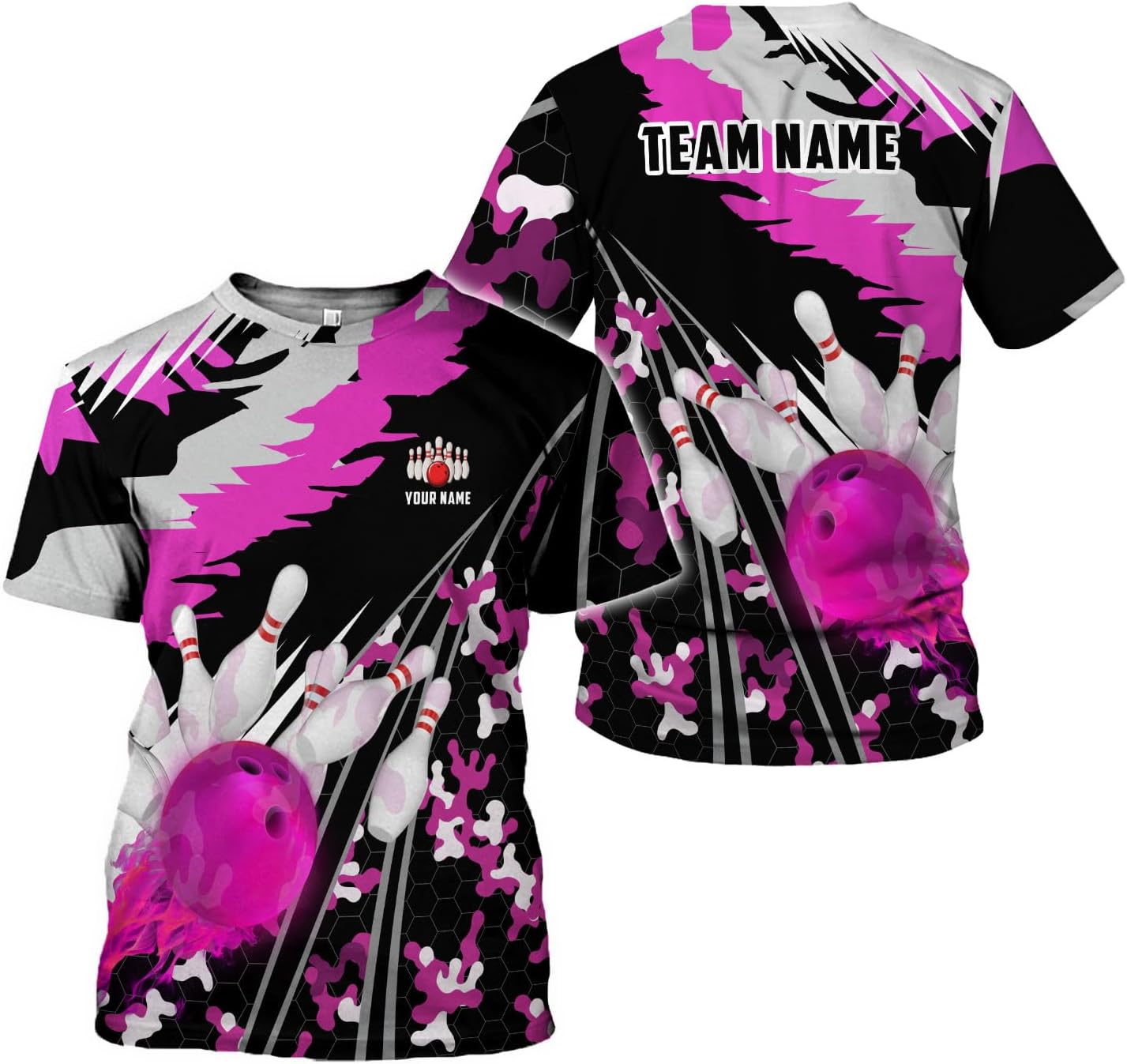 Mostprints Custom 3D Bowling Shirts Personalized for Men and Women - Unique Team Shirt & Gifts for Bowling Lovers