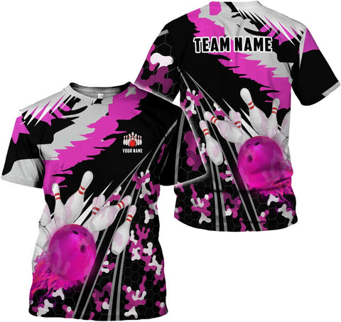 Mostprints Custom 3D Bowling Shirts Personalized for Men and Women - Unique Team Shirt & Gifts for Bowling Lovers